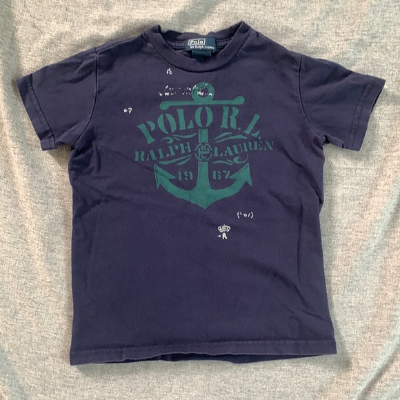 Polo Ralph Lauren Other - Polo Ralph Lauren Navy and Green Anchor T Shirt - 5